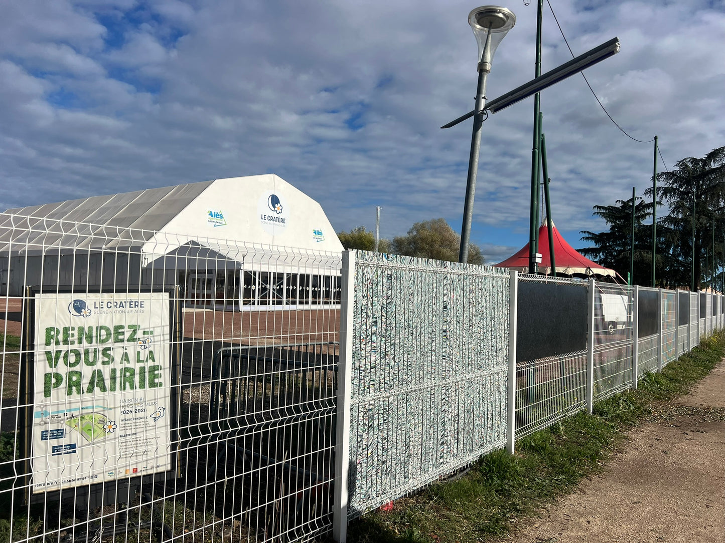 EKOLAMES KIT Clôture occultante pour grillage couleur jardin