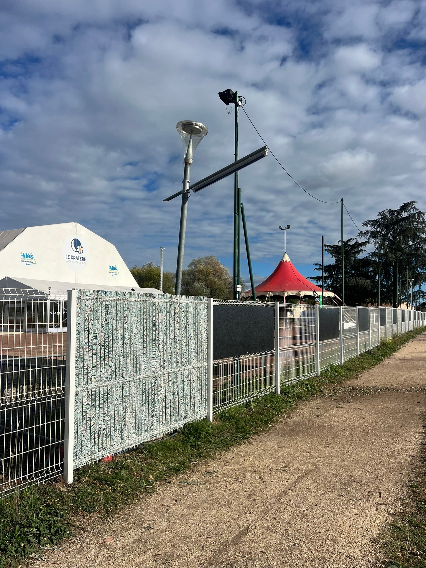 EKOLAMES KIT Clôture occultante pour grillage couleur jardin