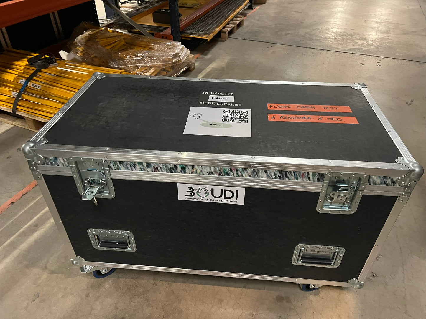 EKOCASE 1200*600*600 le Flight Case écoresponsable de référence