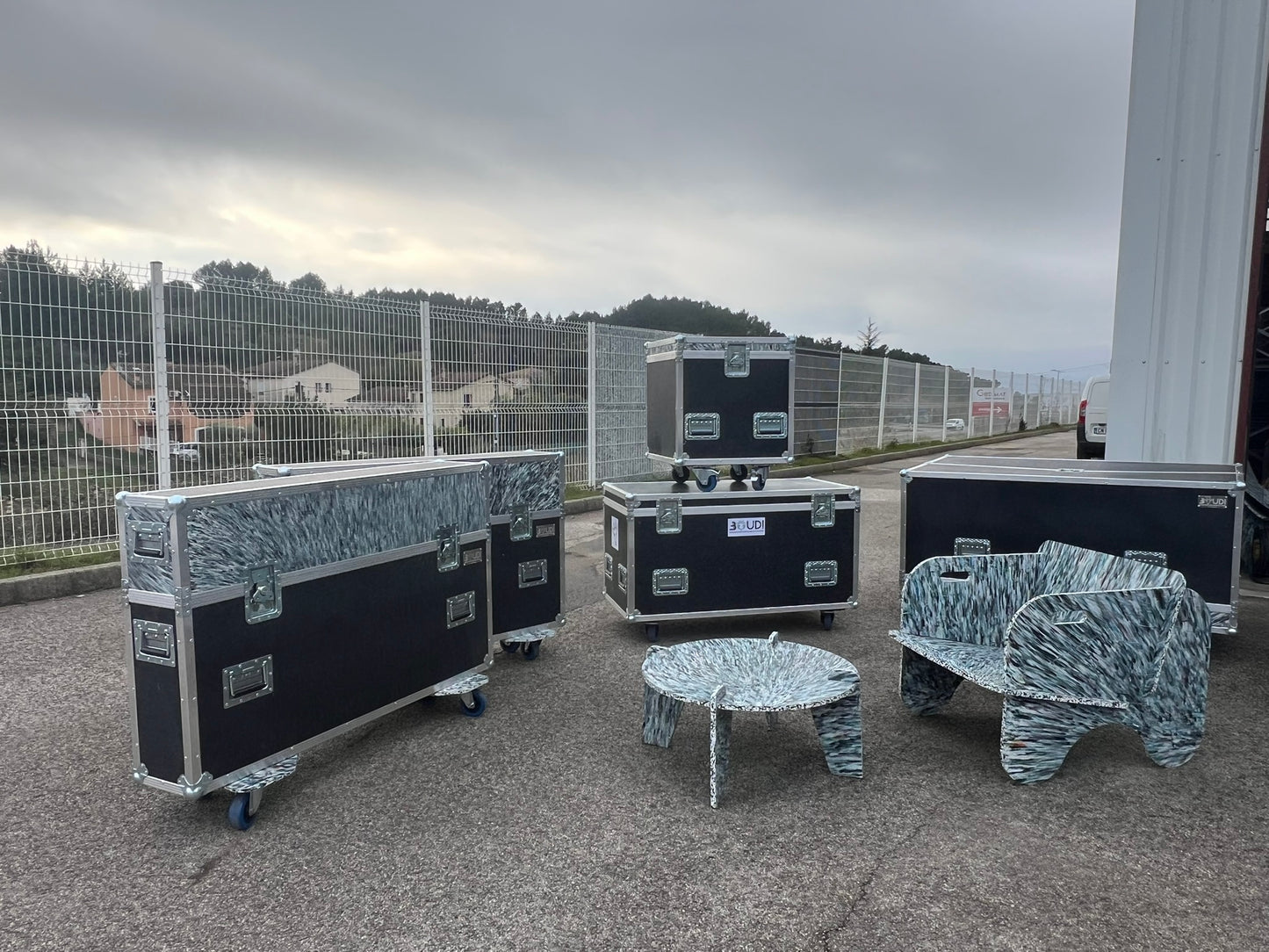 EKOCASE 1200*600*600 le Flight Case écoresponsable de référence