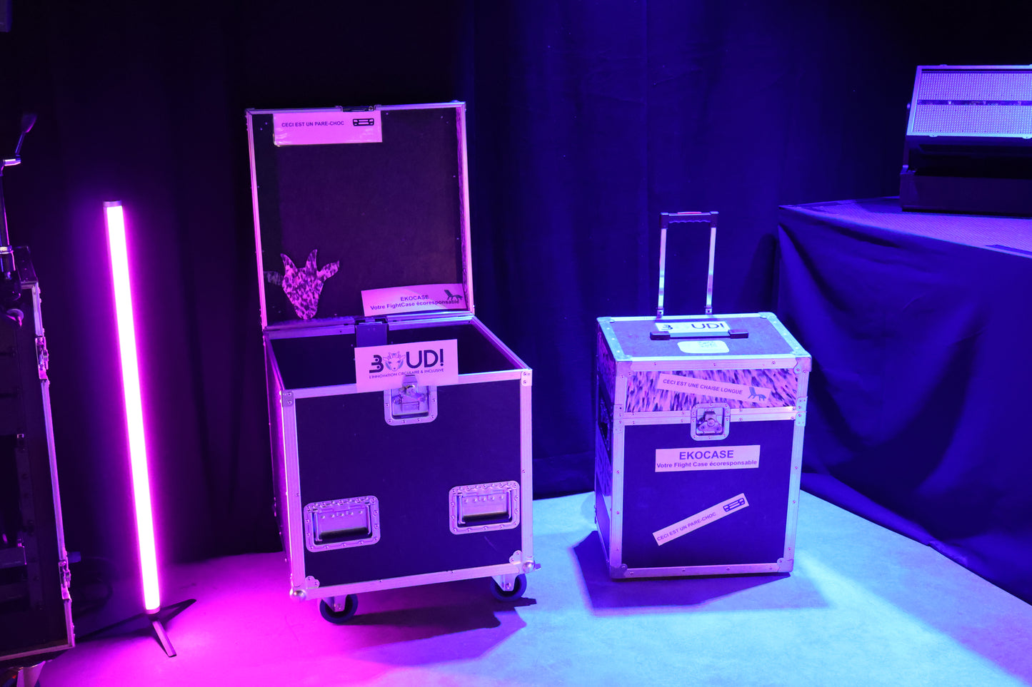 EKOCASE 800*600*600 le Flight Case écoresponsable de référence